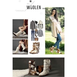 UGG Confort Style Décontracté et Polyvalent